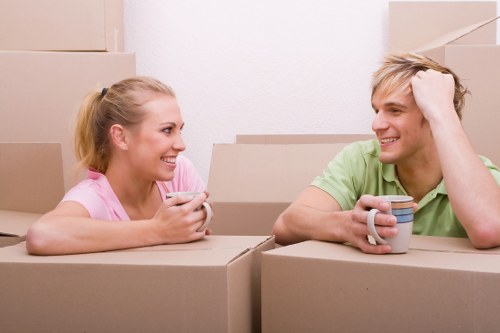 Commercial moving truck support for offices near West Hampstead