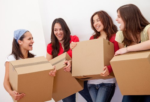 Packing, loading, and furniture handling as part of removals in West Hampstead