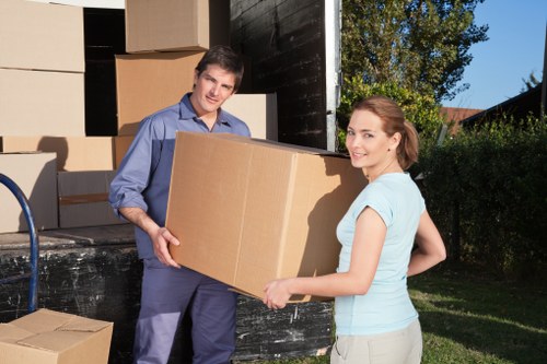 Furniture loading support for a flat move in West Hampstead